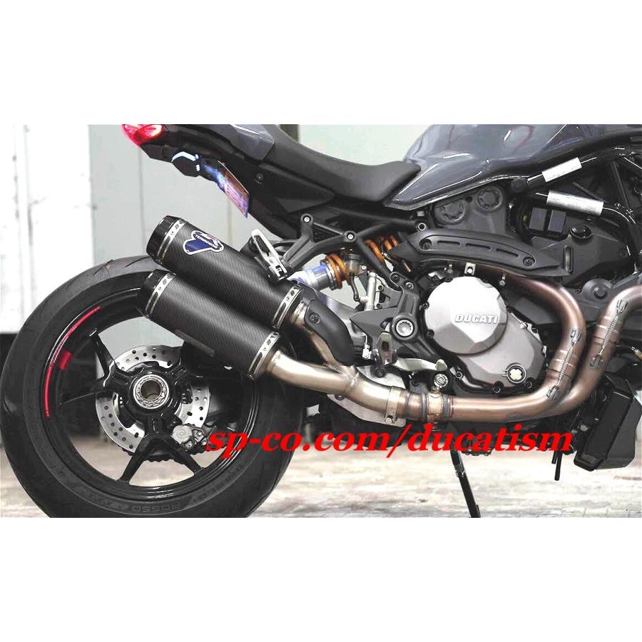 イタリア在庫あり Termignoni DUCATI Monster821 Euro4スリッ プオン テルミニョーニ レーシング カーボンサイレンサー 96481462A