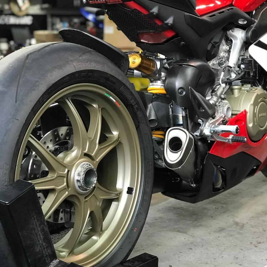 DUCATI 2022-2023 Panigale V4/V4S/V4R Full Exhaust Akrapovic PanigaleV4 AKRAPOVIC 96482081A Ducati Performance Genuine Genuine Product