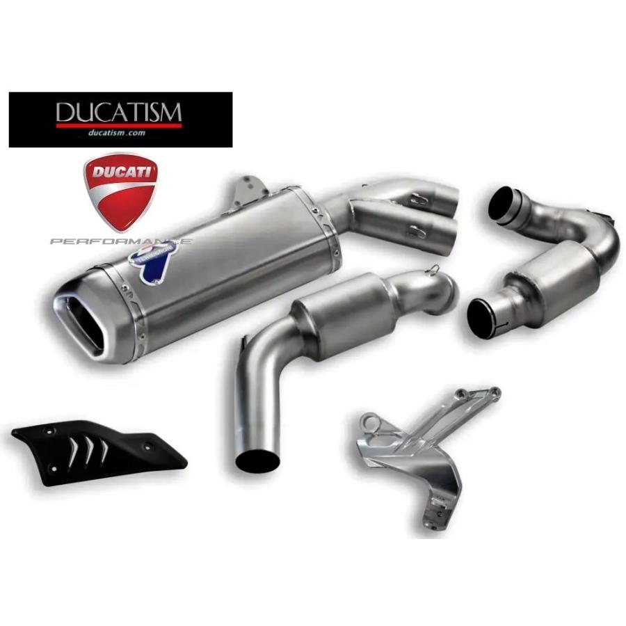 廃盤 Termignoni MultiStrada 1260 コンプリートエキゾーストユニット チタン製 テルミニョーニ ムルティストラーダ 96481471A