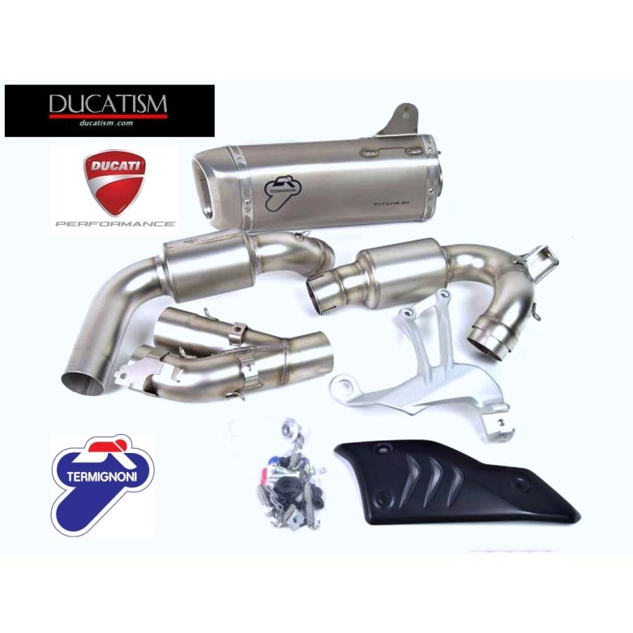 廃盤 Termignoni MultiStrada 1260 コンプリートエキゾーストユニット チタン製 テルミニョーニ ムルティストラーダ 96481471A