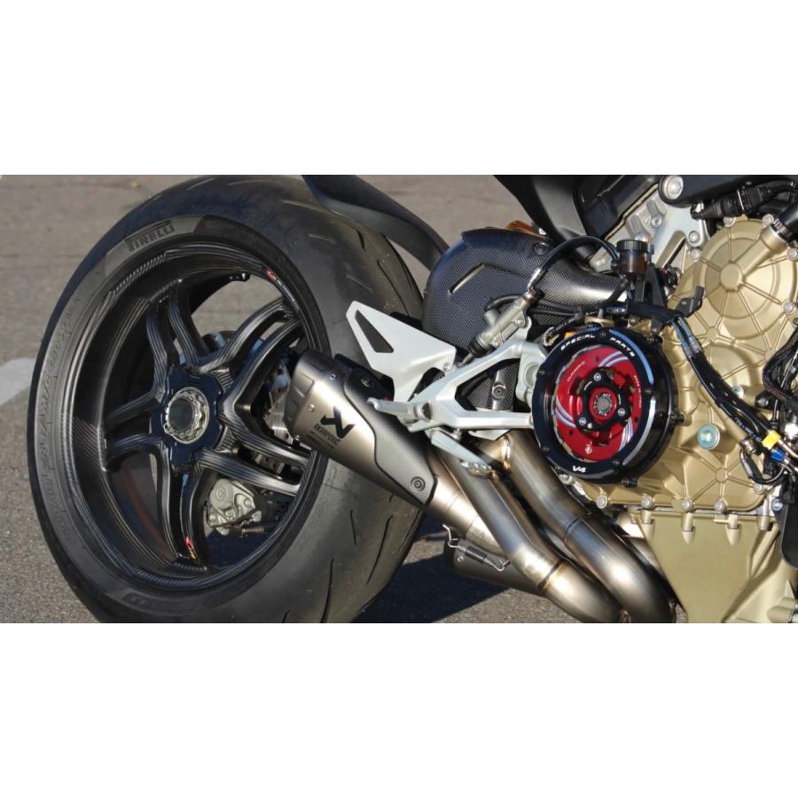 Italy stock DUCATI 2020-2022 Street Fighter V4 Full Exhaust Akrapovic 96481653AA Ducati DP Genuine Product Akrapovic