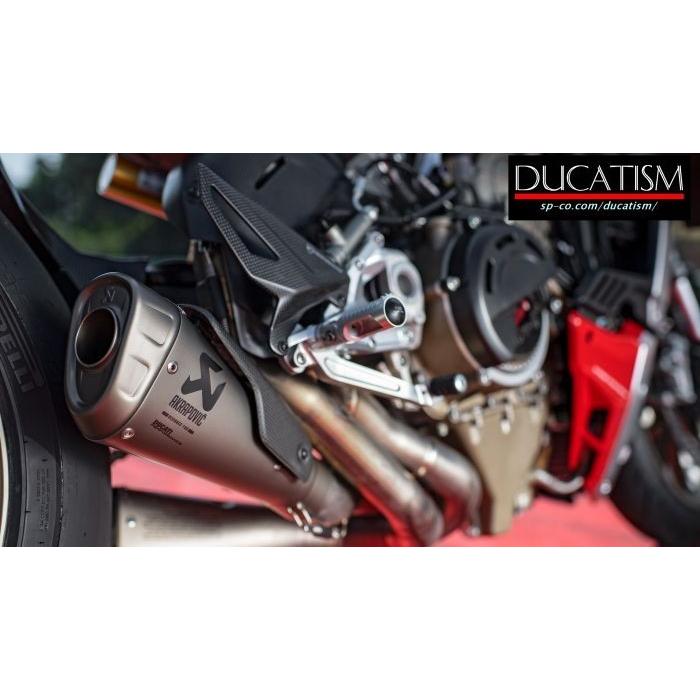 Italy stock DUCATI 2020-2022 Street Fighter V4 Full Exhaust Akrapovic 96481653AA Ducati DP Genuine Product Akrapovic