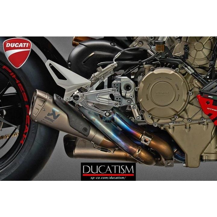 Italy stock DUCATI 2020-2022 Street Fighter V4 Full Exhaust Akrapovic 96481653AA Ducati DP Genuine Product Akrapovic