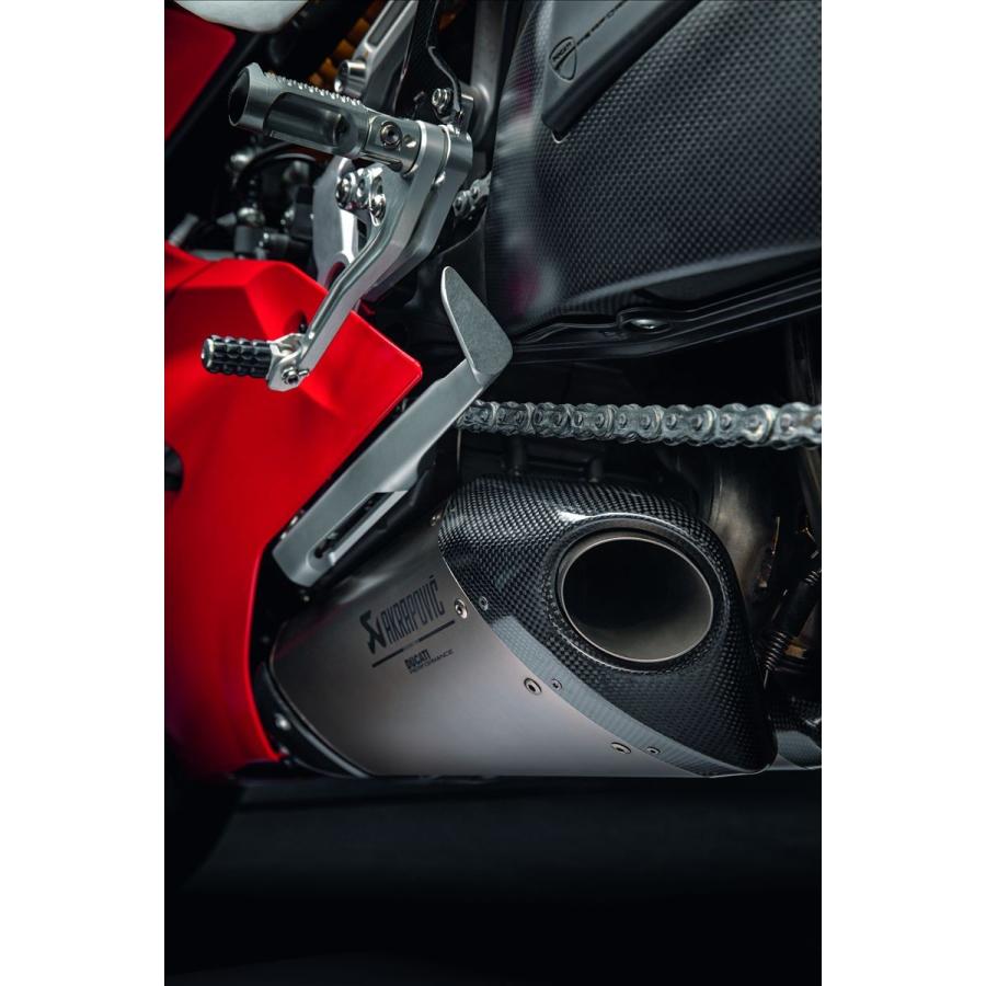 Italy In stock Ducati Panigale V2 Titanium Complete Exhaust Unit Full Exhaust 96481722AA DUCATI Panigale AKRAPOVIC