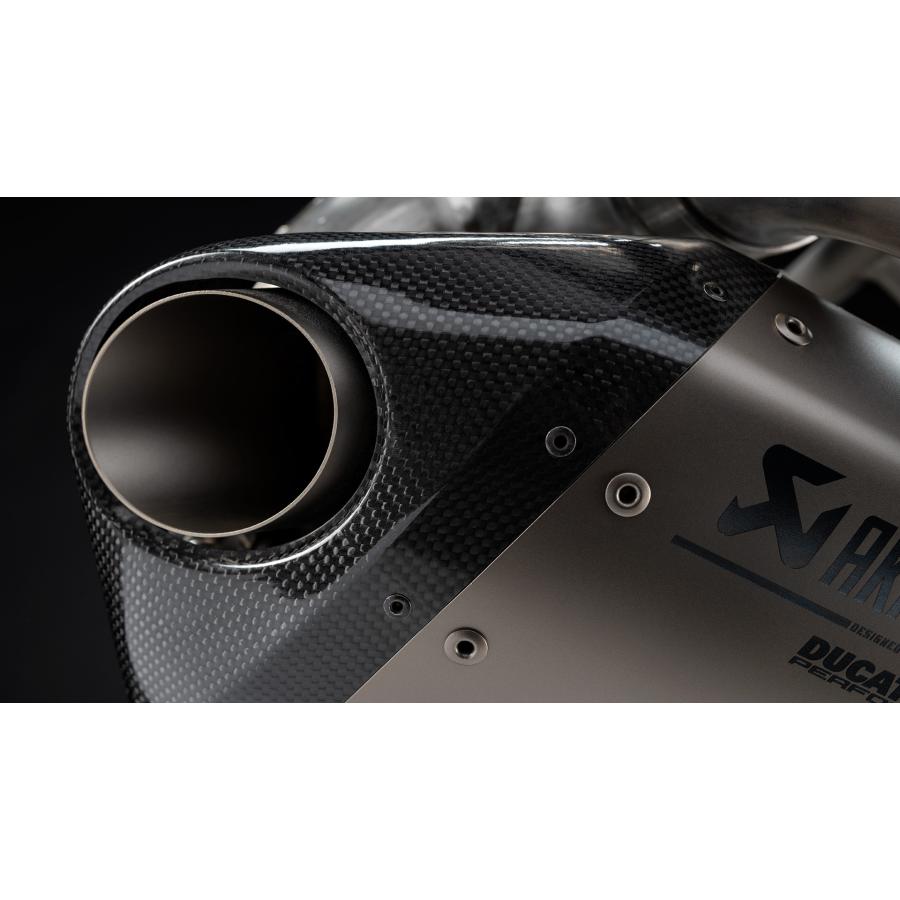 イタリア在庫あり ドゥカティ PanigaleV2 チタン製レーシングサイレンサー 96481732AA DUCATI StreetFighterV2 パニガーレ DP Akrapovic