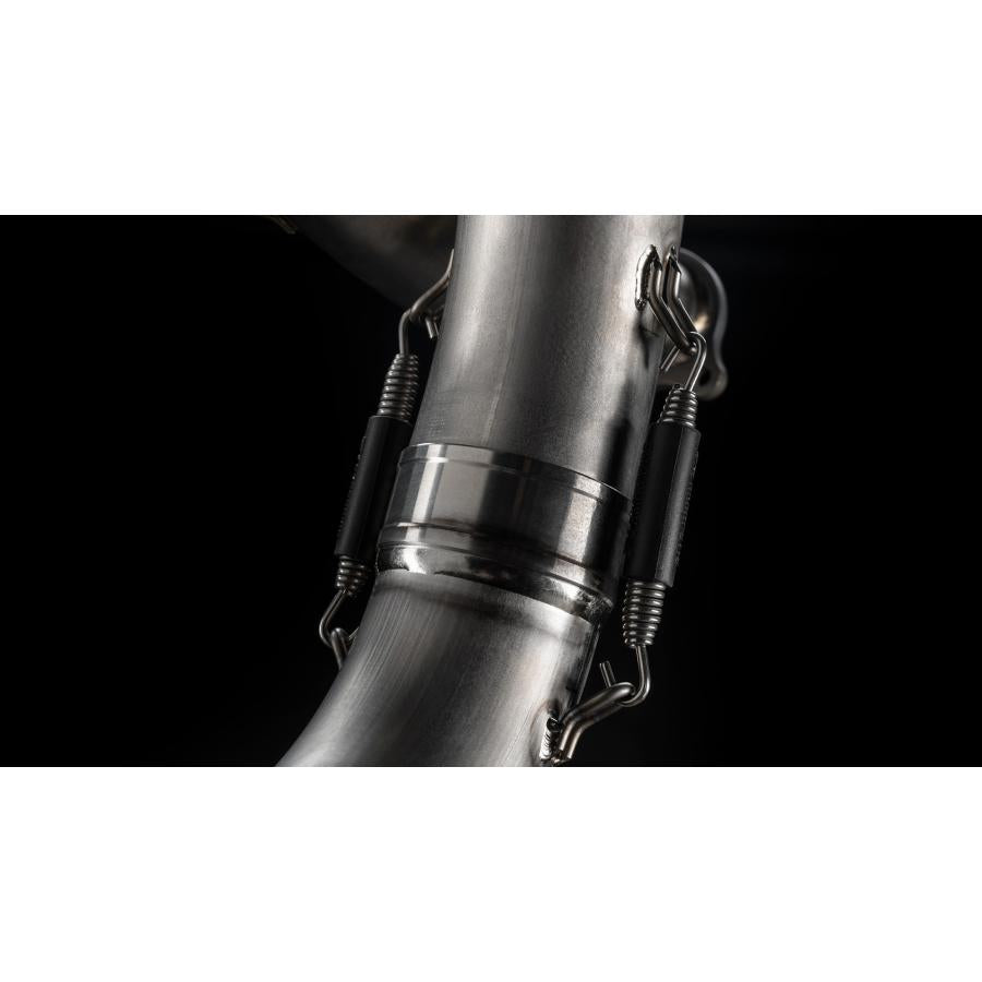 Italy In stock Ducati Panigale V2 Titanium Complete Exhaust Unit Full Exhaust 96481722AA DUCATI Panigale AKRAPOVIC