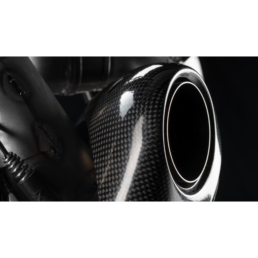 イタリア在庫あり ドゥカティ PanigaleV2 チタン製レーシングサイレンサー 96481732AA DUCATI StreetFighterV2 パニガーレ DP Akrapovic