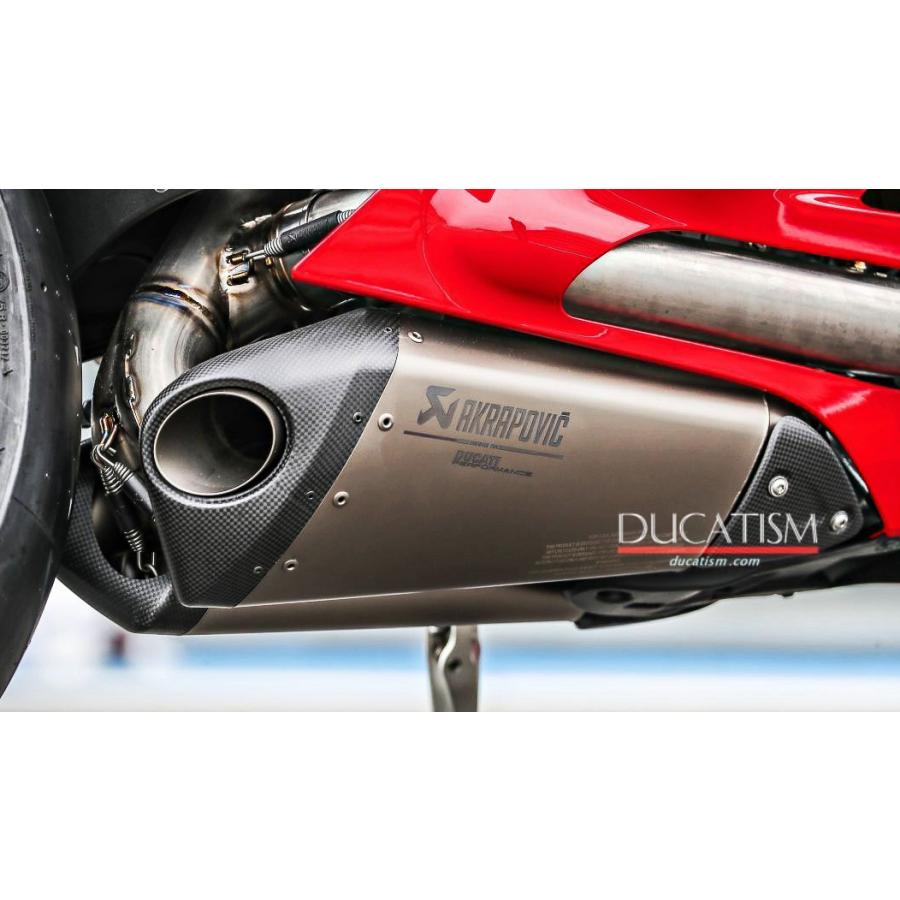 イタリア在庫あり ドゥカティ PanigaleV2 チタン製レーシングサイレンサー 96481732AA DUCATI StreetFighterV2 パニガーレ DP Akrapovic
