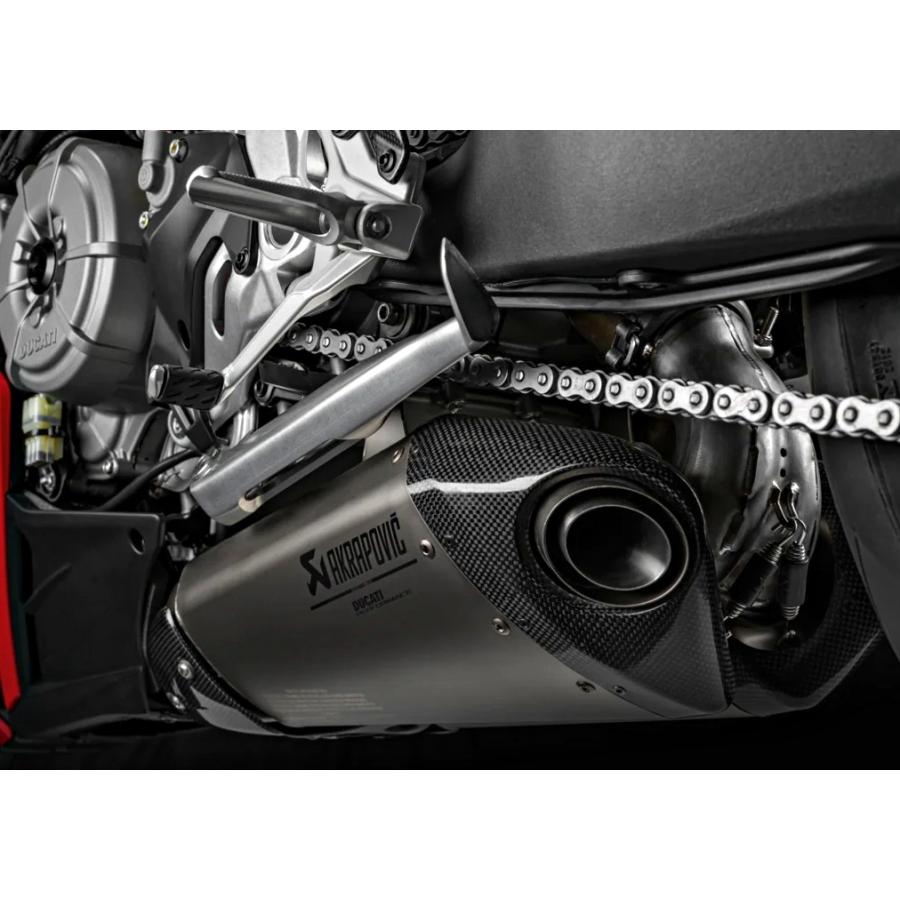 イタリア在庫あり ドゥカティ PanigaleV2 チタン製レーシングサイレンサー 96481732AA DUCATI StreetFighterV2 パニガーレ DP Akrapovic