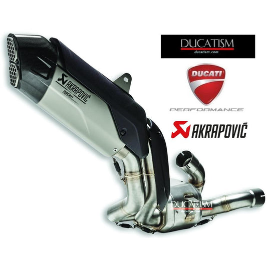 イタリア在庫あり DUCATI MultiStradaV4 コンプリートエグゾースト 96482291AA アクラポヴィッチ ムルティストラーダV4 ドゥカティ 純正