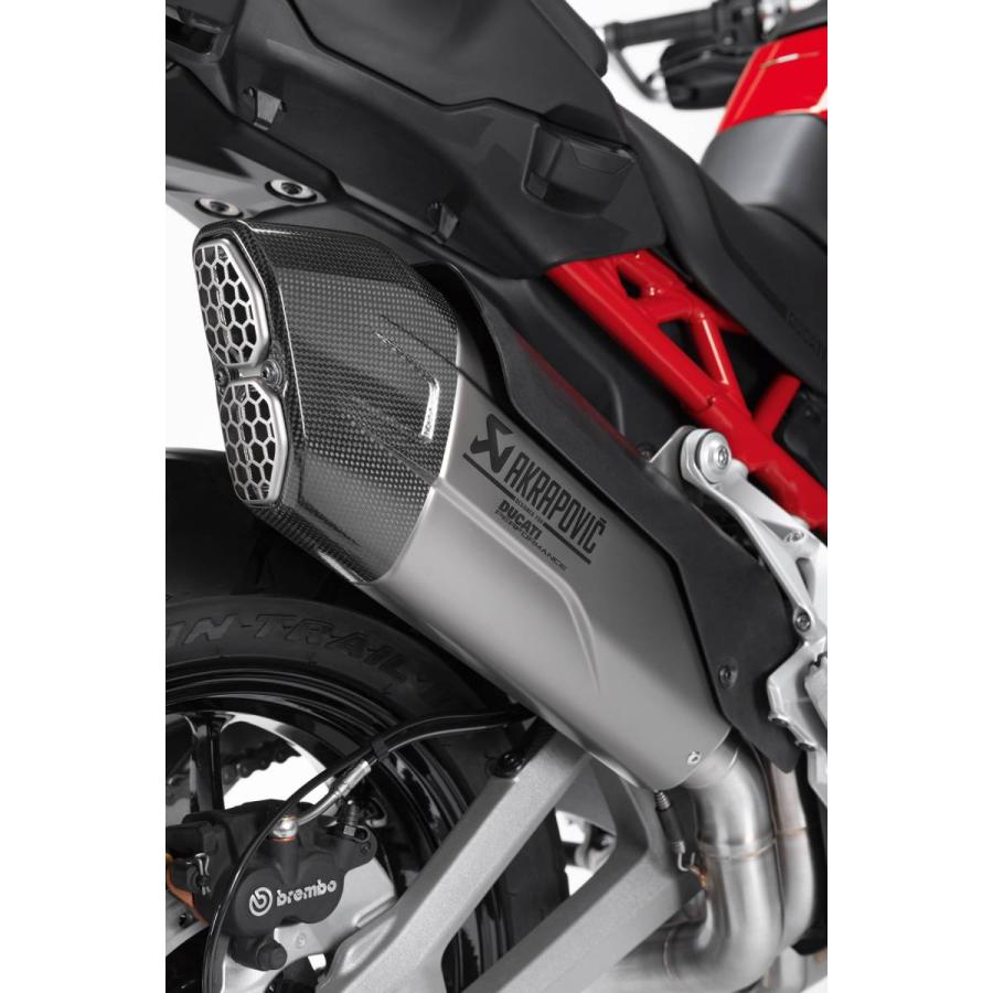DUCATI MultiStradaV4 Euro5 基準適合 スリップオンサイレンサー 96481775DA アクラポヴィッチ ムルティストラーダV4 ドゥカティ 純正