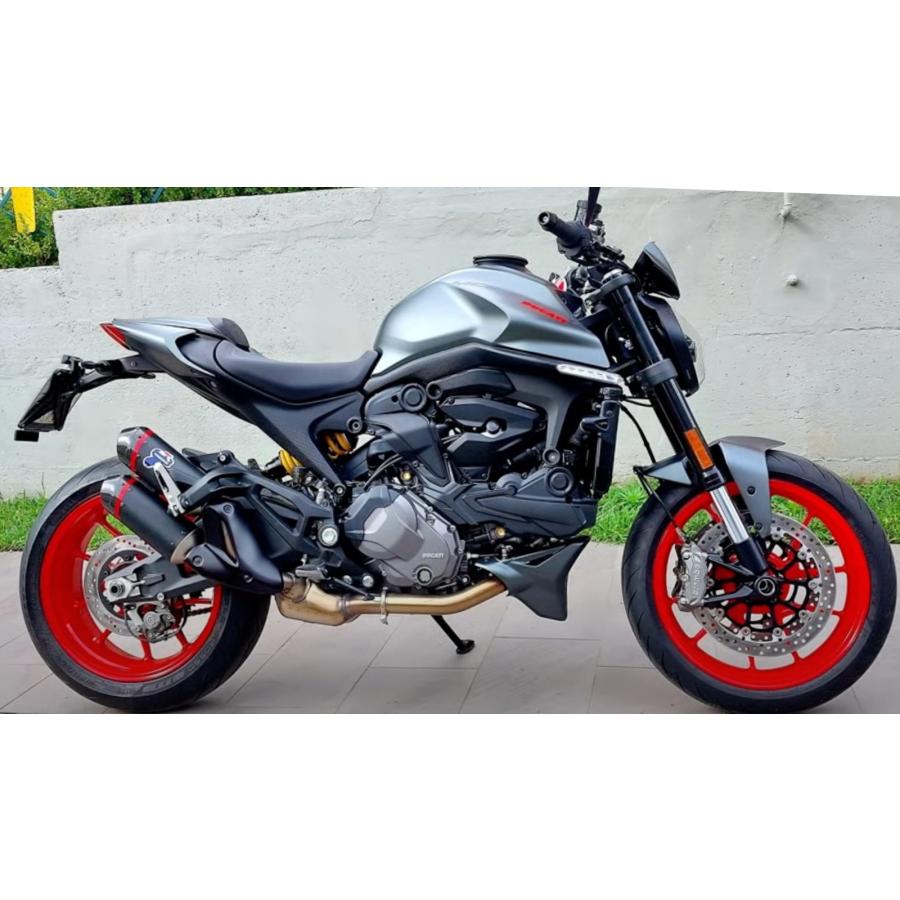 Italy in stock TERMIGNONI DUCATI MONSTER 937 950 2022 EU certified silencer 96481833AA 96481834AA