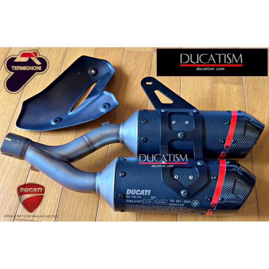 Italy in stock TERMIGNONI DUCATI MONSTER 937 950 2022 EU certified silencer 96481833AA 96481834AA