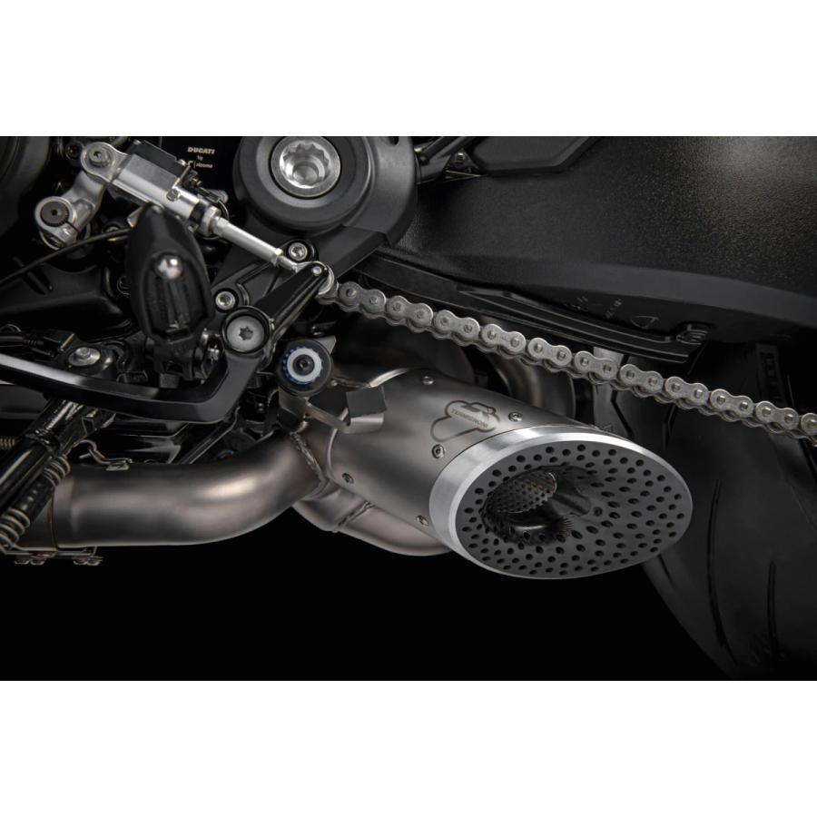 Termignoni Ducati 1260 2021-23 Diavel Titanium Silencer 96481862AA with baffle