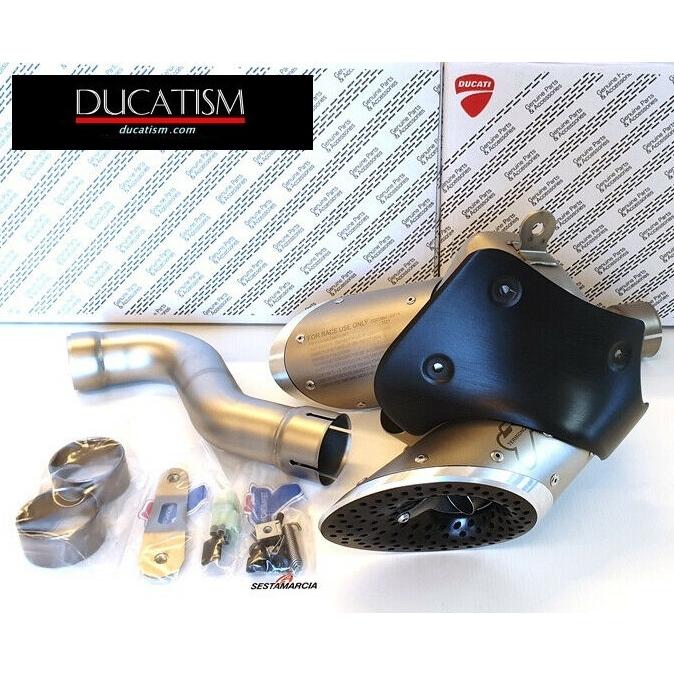 Italy stock Termignoni Ducati XDiavel Slip-on Titanium Silencer 96480932A Heat Guard & Joint Included