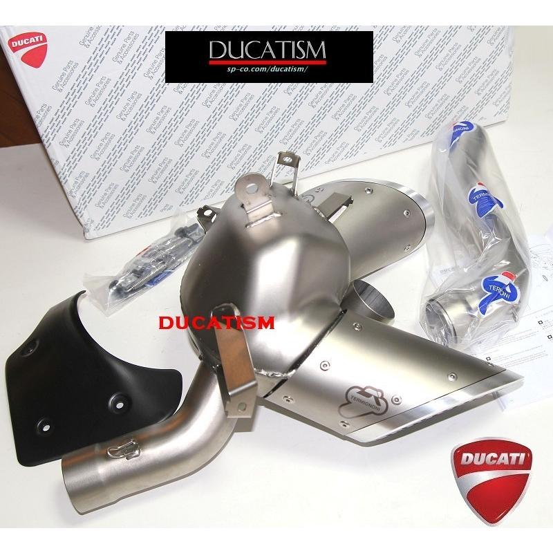 Italy stock Termignoni Ducati XDiavel Slip-on Titanium Silencer 96480932A Heat Guard & Joint Included