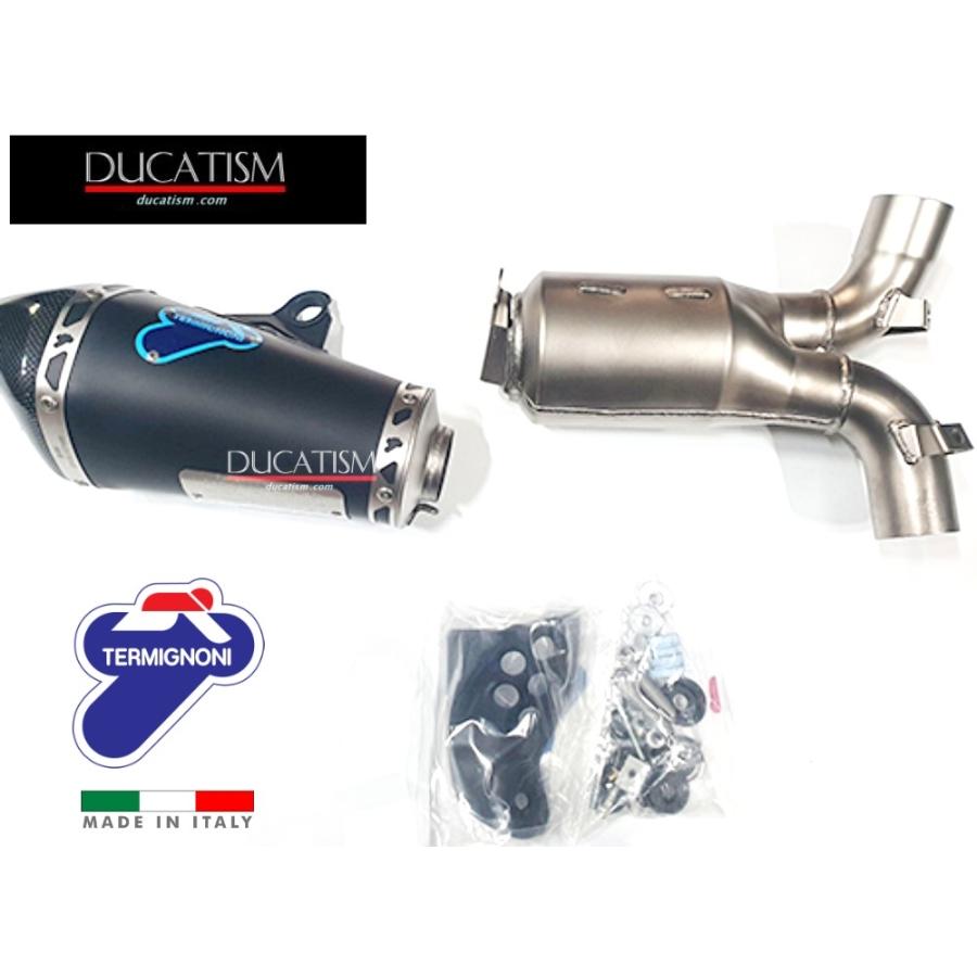 イタリア在庫あり ドゥカティ スクランブラー レーシング サイレンサー テルミニョーニ SCRAMBLER DUCATI 96481961AA Euro5 2021-2022-2023