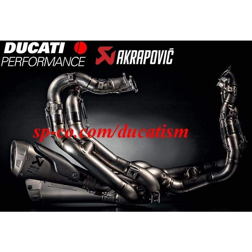 DUCATI 2022-2023 Panigale V4/V4S/V4R Full Exhaust Akrapovic PanigaleV4 AKRAPOVIC 96482081A Ducati Performance Genuine Genuine Product