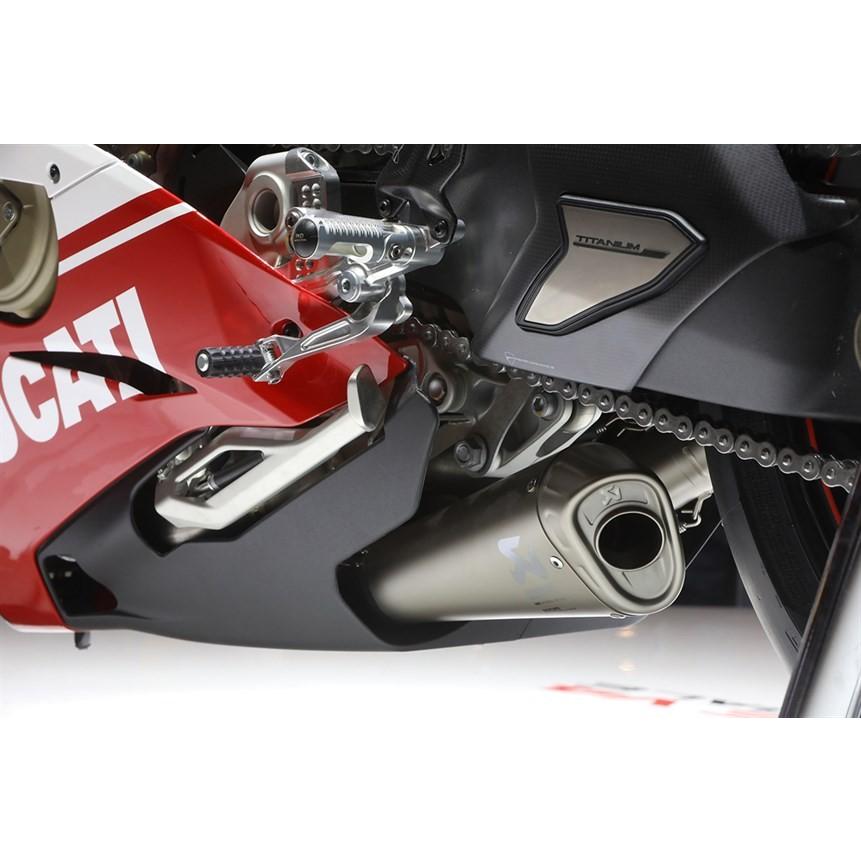 Stock Italy DUCATI Panigale V4 2022-2023 Full Exhaust Akrapovic PanigaleV4 AKRAPOVIC 96482081A Ducati Performance Genuine Product