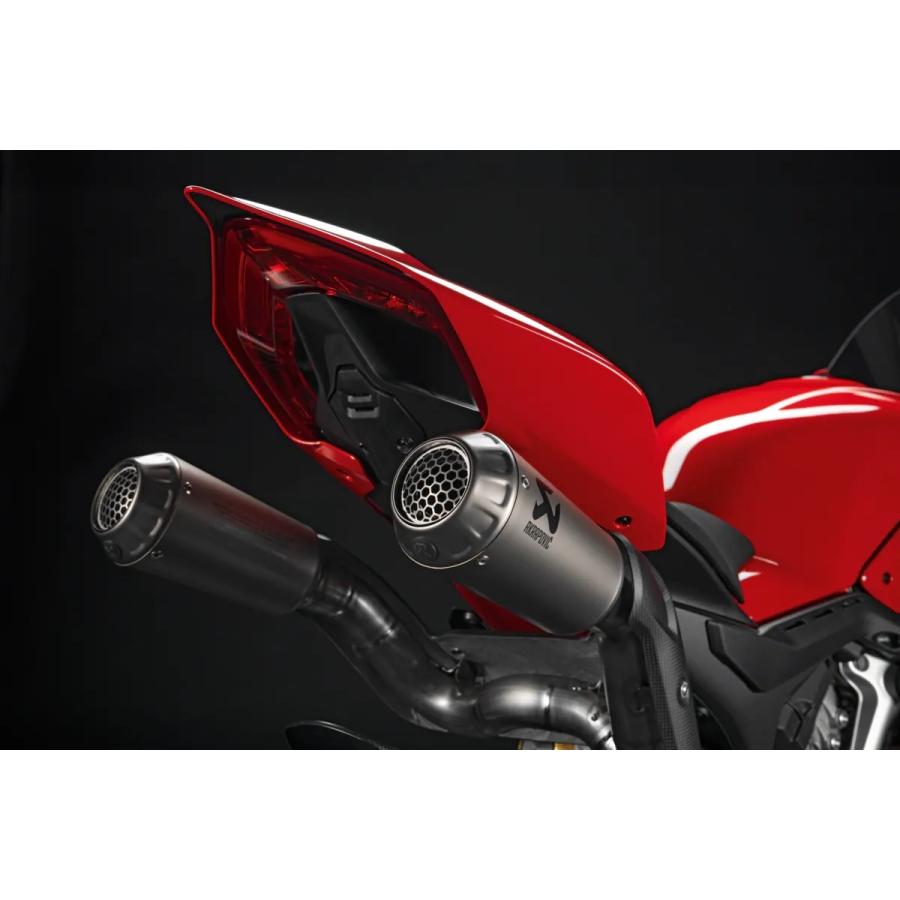 DUCATI StreetFighterV4 アクラポヴィッチ 用 サイレントバッフル 105 db キラー AKRAPOVIC ストリートファイターV4 96413981A 96413791A