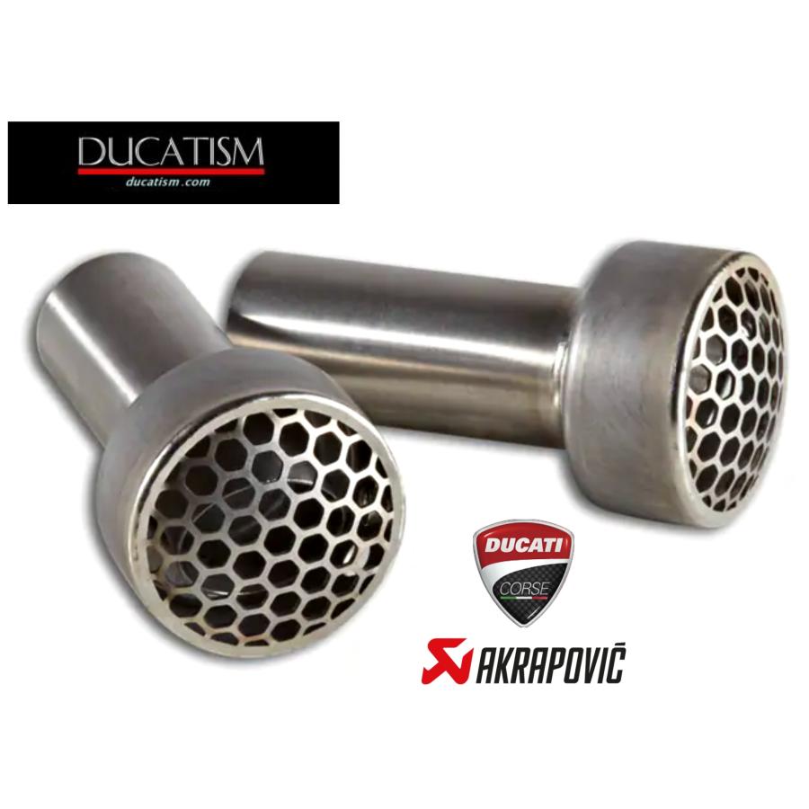 DUCATI パニガーレV4 2022-2024 アクラポヴィッチ フルエキゾースト用 サイレントバッフル db キラー PanigaleV4 AKRAPOVIC 96482131A