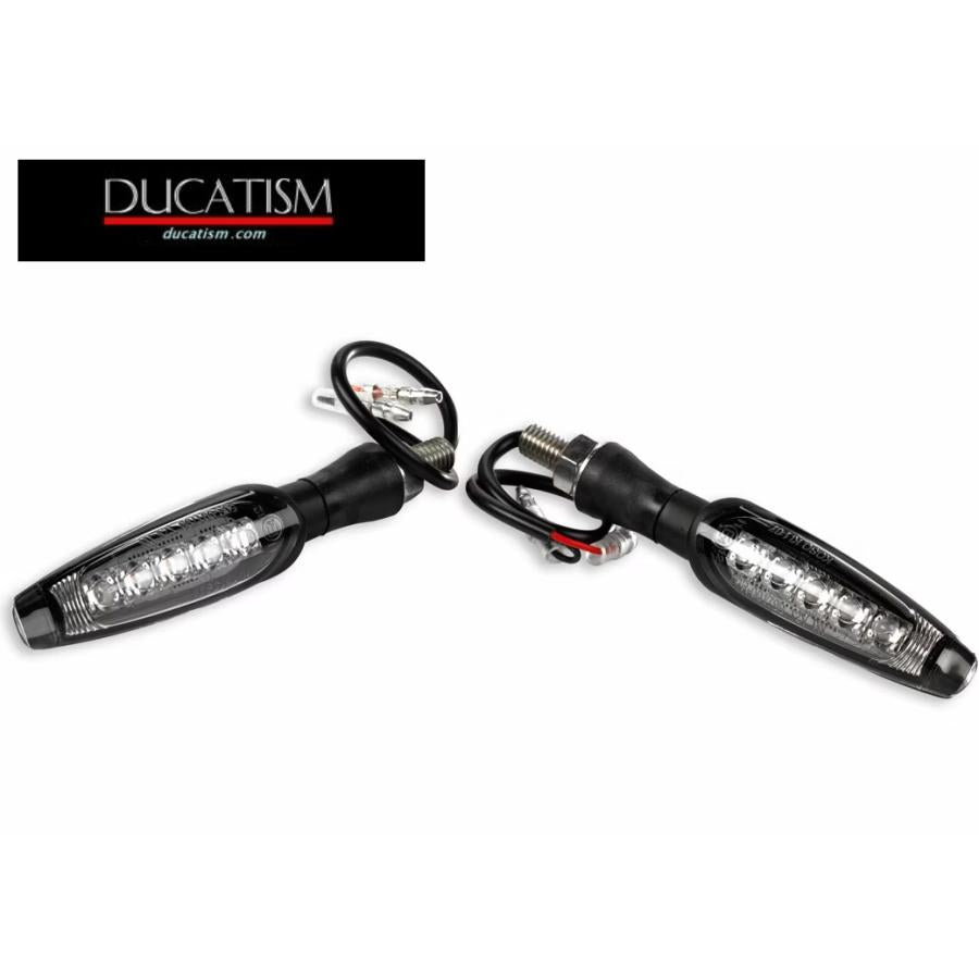 DUCATI パフォーマンス LEDウィンカーset 汎用ボルト止め/ギボシ接続品 96680231A ターンインジケーターセット DUCATI純正品