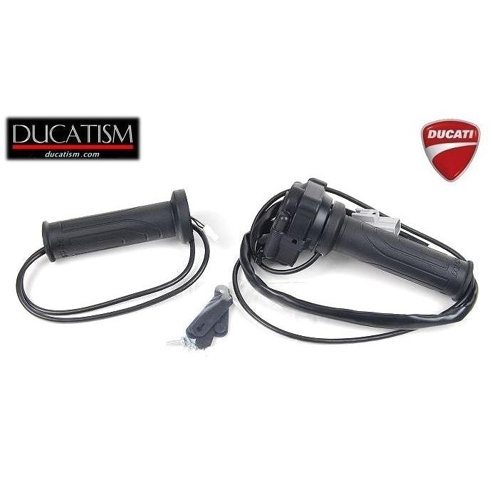 あすつく DUCATI ヒーテッド グリップ ヒーター ドゥカティ 純正品 96680574A PanigaleV4 StreetFighterV4 Monster Scrambler MultistradaV2 DiavelV4