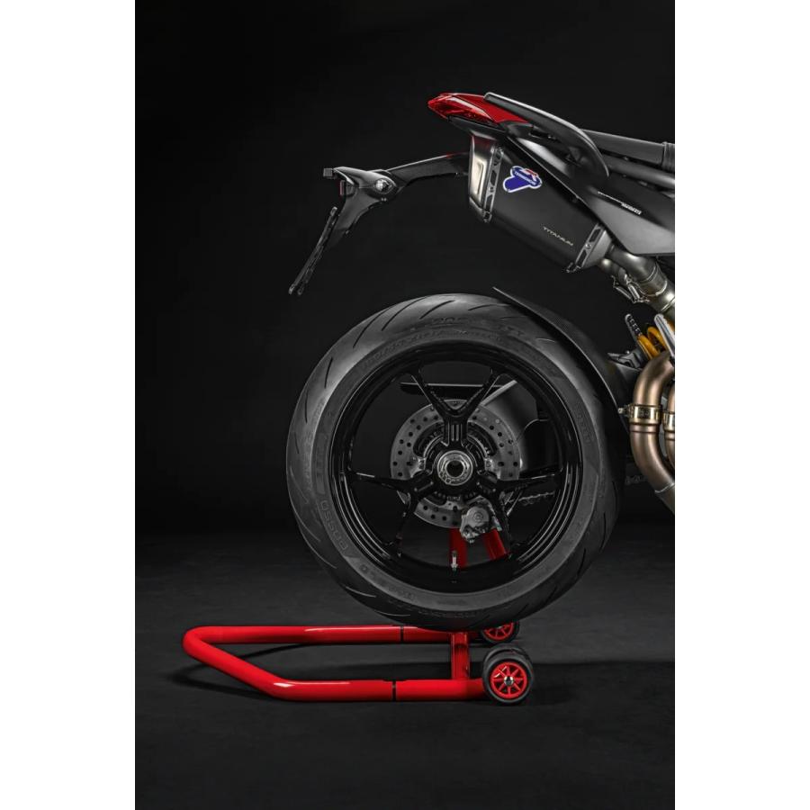 DUCATI Genuine Rear Box Stand for Single-sided Swingarm 97080111A PanigaleV4/1299/Diavel/1198/996 Rear Maintenance Stand Panigale Ducati