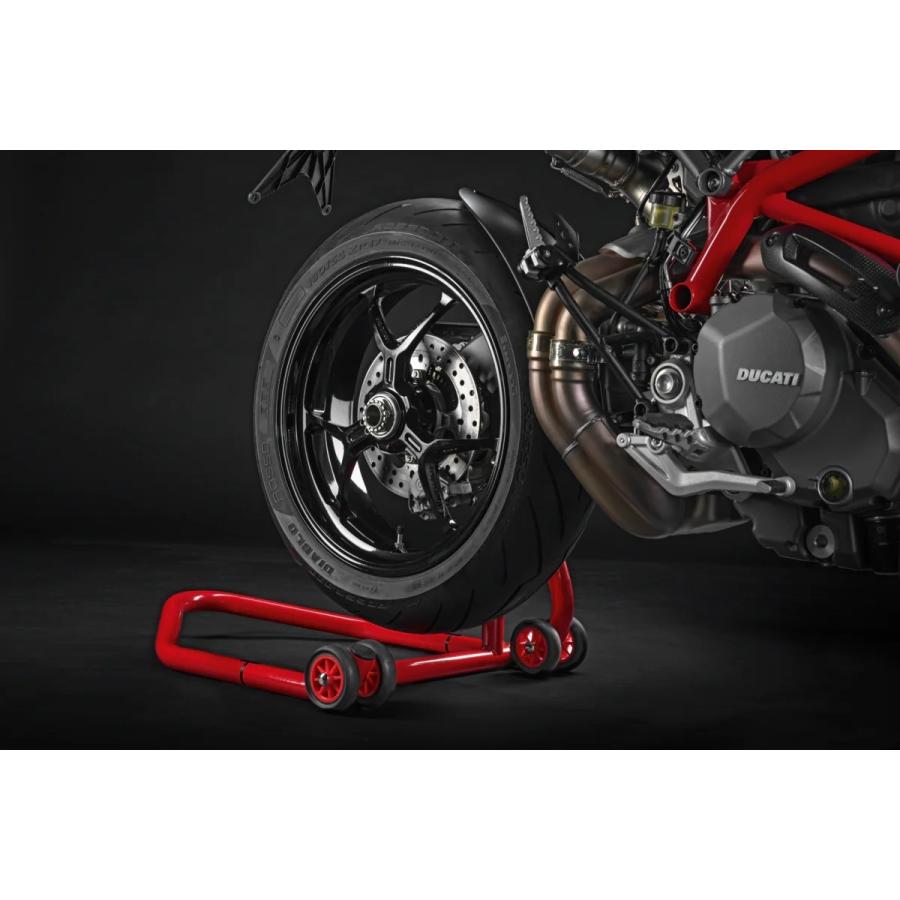 DUCATI Genuine Rear Box Stand for Single-sided Swingarm 97080111A PanigaleV4/1299/Diavel/1198/996 Rear Maintenance Stand Panigale Ducati
