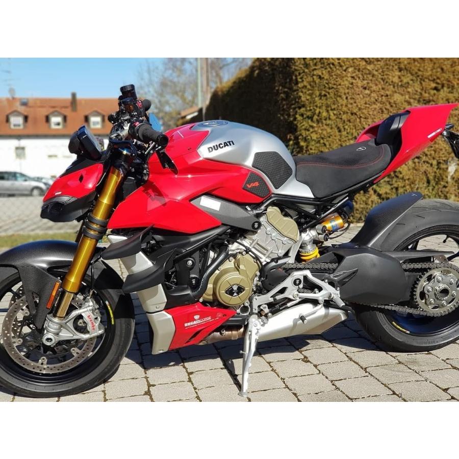 stock in Italy DUCATI StreetFighter V4 Comfort High Position Rider Seat Ducati Street Fighter +20mm DUCATI Performance Genuine Product 96880851AA