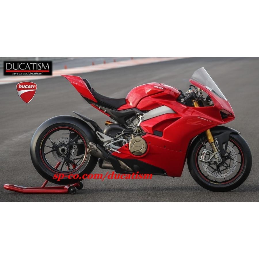 DUCATI パニガーレ V4 2018-2021 サーキット用シート グリップ重視ネオプレン製 96881001AA ドゥカティ Panigale V4 DUCATIパフォーマンス純正品