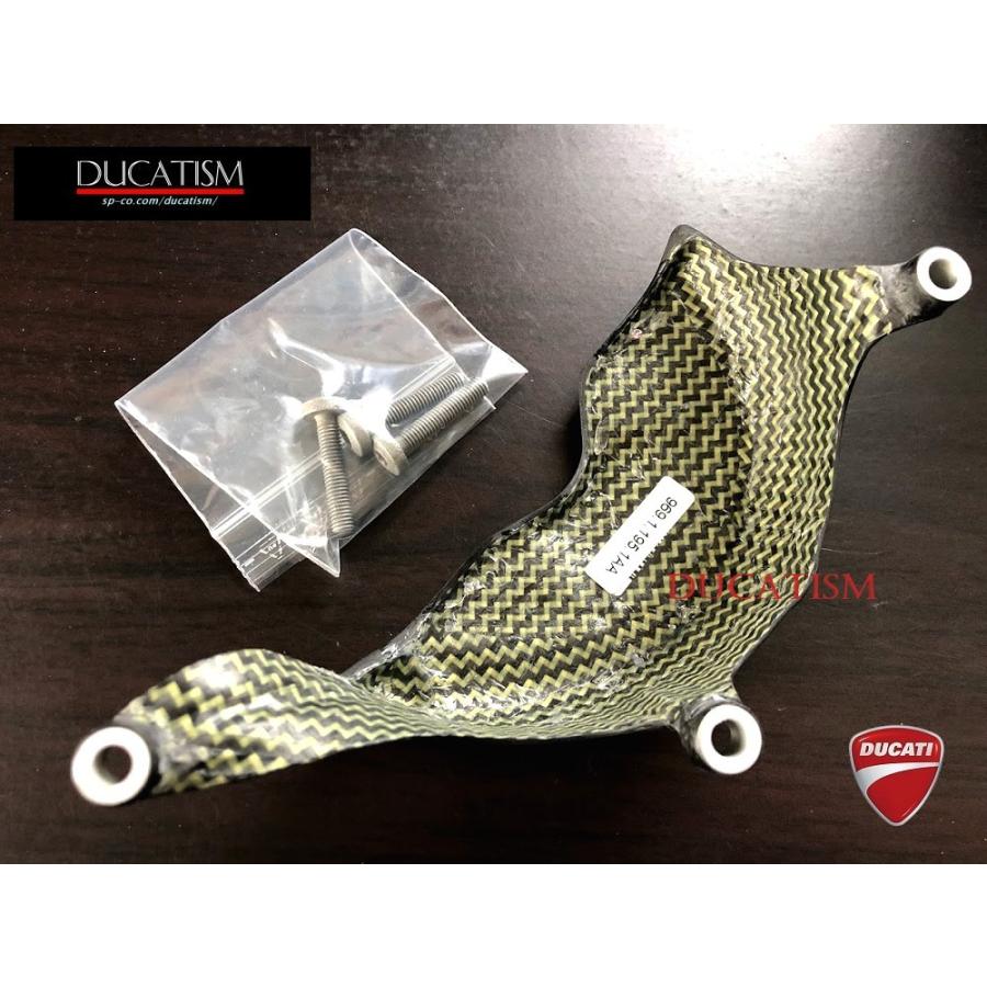 DUCATI パニガーレ V4 ジェネレーター カバー カーボン ドゥカティ Panigale V4 V4S V4R StreetFighterV4 DP純正品 96981124A