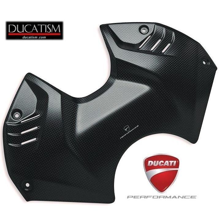 DUCATI StreetFighter V4 カーボンファイバー製タンクカバー 2020-2022 DP正規純正品 96981262AA
