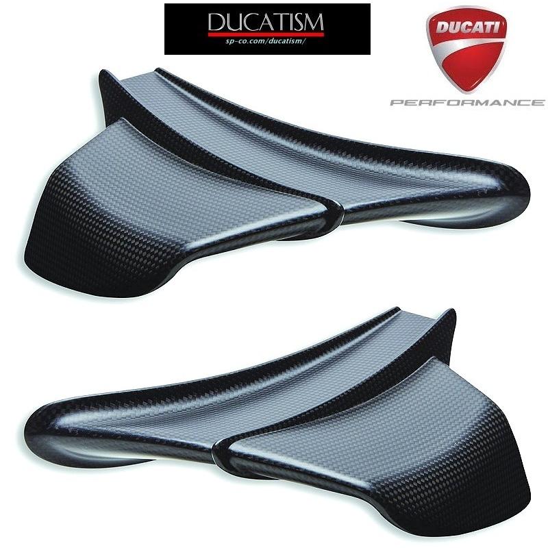 stock in Italy DUCATI Panigale V4 Carbon Wing Left and Right Set PanigaleV4R DP Genuine Product 96981311AA 4801A962AA 4801A972AA