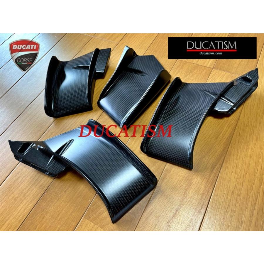 Italy in stock DUCATI StreetFighterV4 V2 carbon wing set Ducati Streetfighter V4 DP genuine product 96981341AA