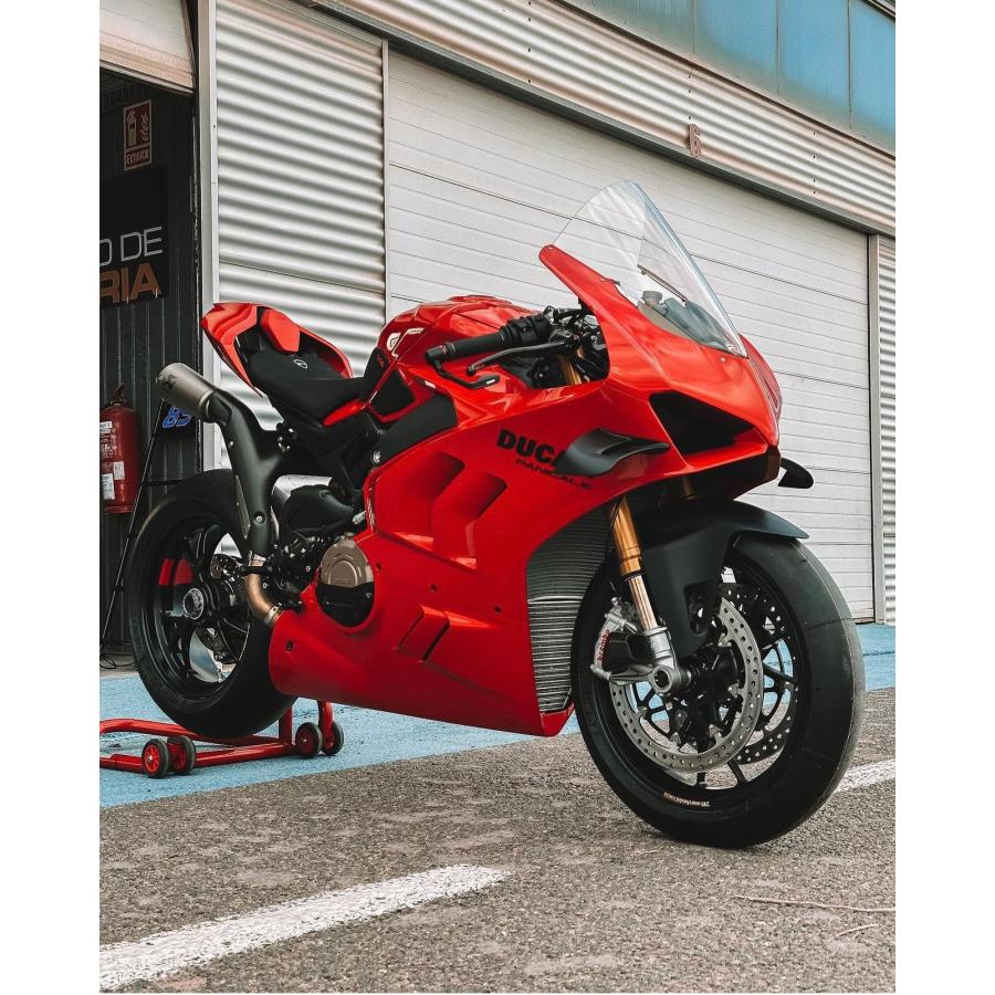 DUCATI 2022-2024 Panigale V4 Racing Lower Fairing for Akrapovič Full Exhaust / Silencer 96981521AA Panigale V4 V4R V4SP2 DP Genuine Part