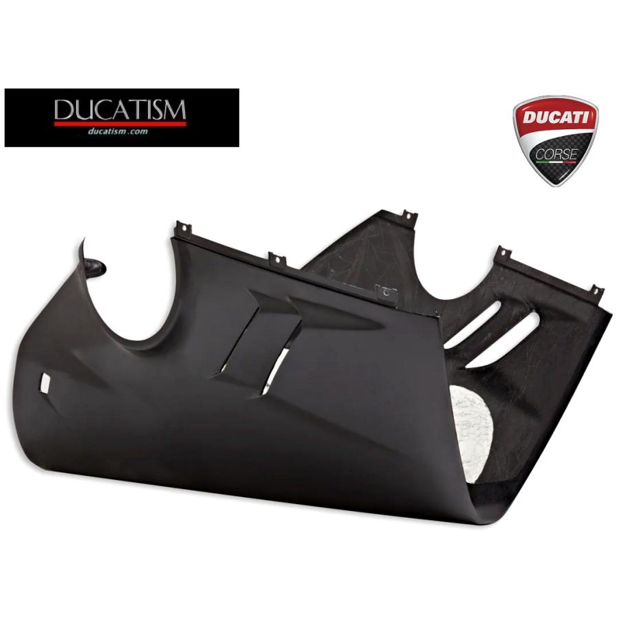 DUCATI 2022-2024 Panigale V4 Racing Lower Fairing for Akrapovič Full Exhaust / Silencer 96981521AA Panigale V4 V4R V4SP2 DP Genuine Part