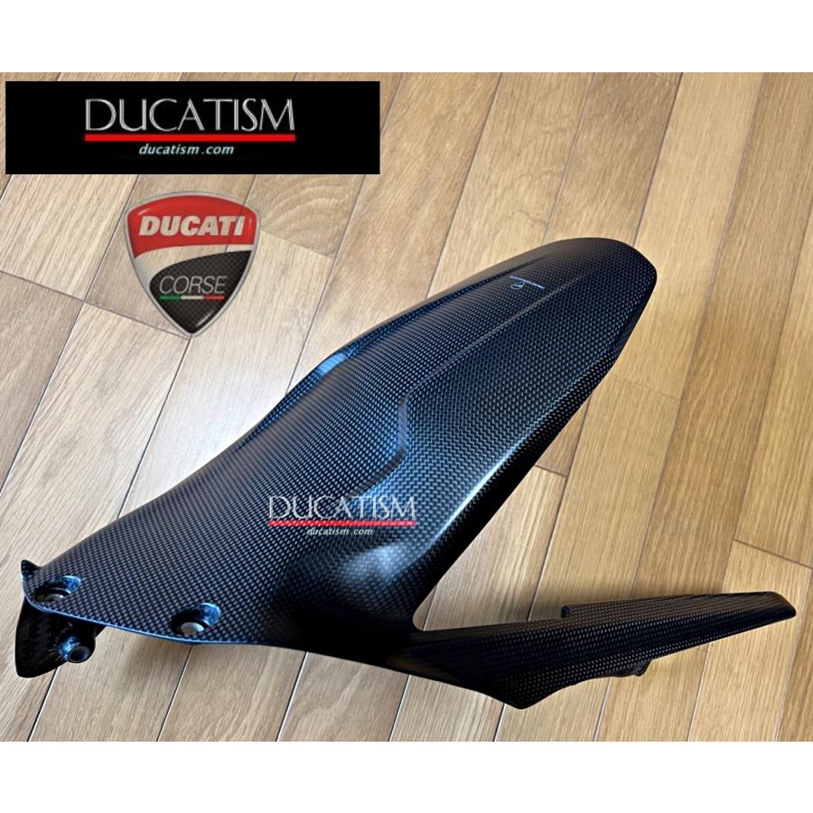 DUCATI Panigale V4/V4R 2022-2023-2024 Carbon Rear Fender Panigale Carbon Rear Mudguard Ducati Performance Genuine Product 96981551AA
