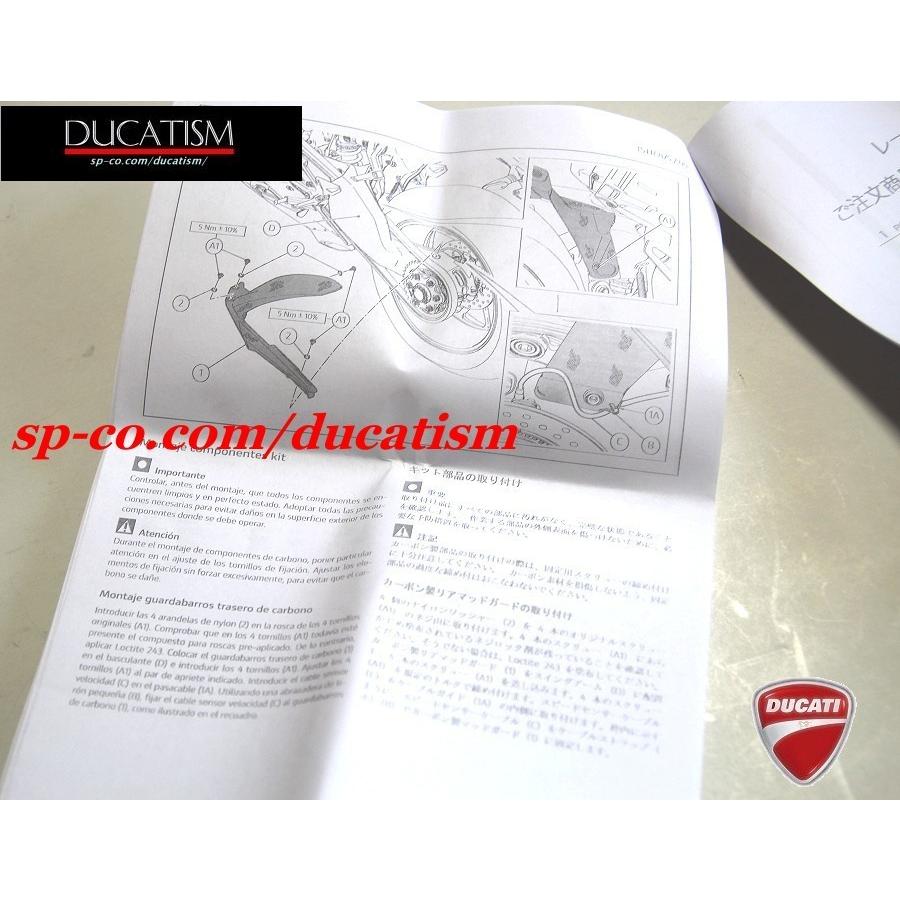 DUCATI Panigale V4 Carbon Rear Mudguard Ducati PanigaleV4 StreetFighterV4 96989981A DP Genuine