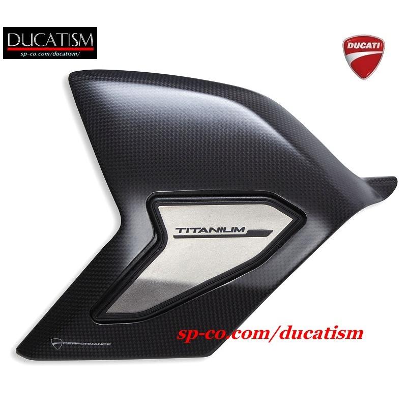 DUCATI StreetFighterV4 Swingarm Carbon & Titanium Protector Cover 96981272BA Ducati DP Genuine Parts