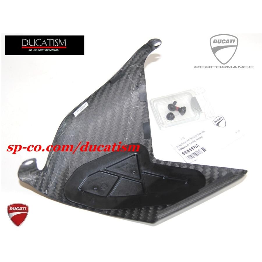 DUCATI StreetFighterV4 Swingarm Carbon & Titanium Protector Cover 96981272BA Ducati DP Genuine Parts
