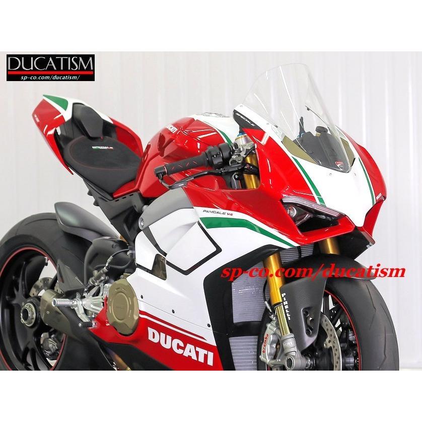 DUCATI PanigaleV4 2018-2019 Large Screen Clear/Smoke Large Plexiglass Ducati Panigale V4 V2 DP Genuine Product