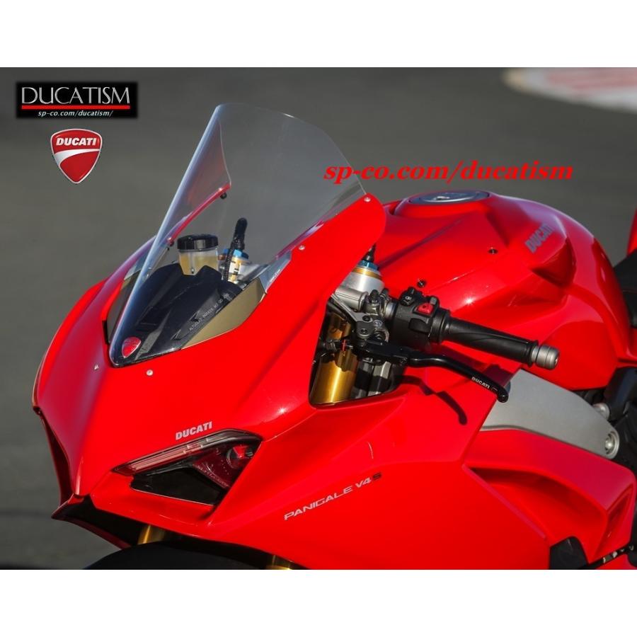 DUCATI PanigaleV4 2018-2019 Large Screen Clear/Smoke Large Plexiglass Ducati Panigale V4 V2 DP Genuine Product