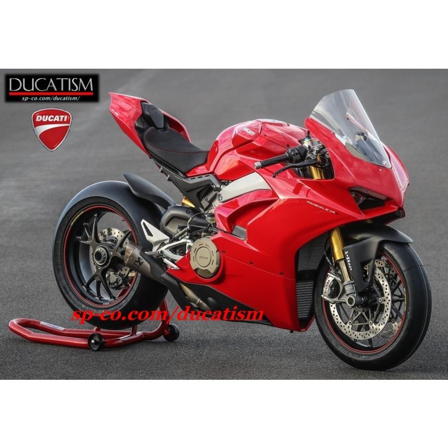 DUCATI PanigaleV4 2018-2019 Large Screen Clear/Smoke Large Plexiglass Ducati Panigale V4 V2 DP Genuine Product