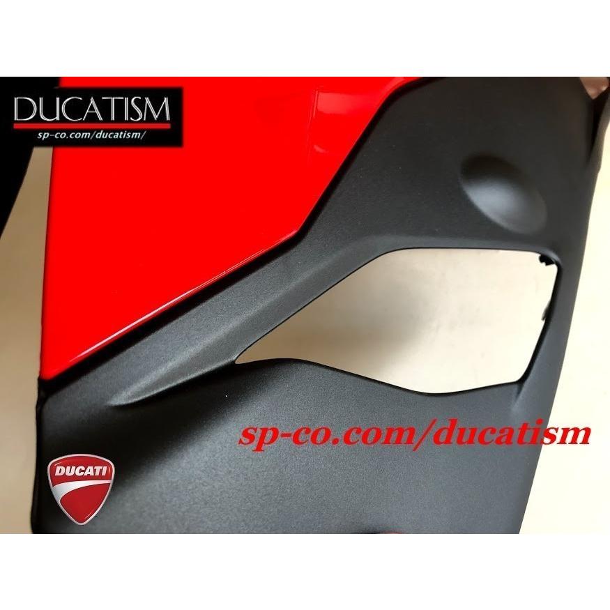 DUCATI パニガーレV4S Corse 用 塗装済 純正レーシング ロアフェアリングset アクラポビッチ フルエキ スリップオン PanigaleV4SCorse ドゥカティ 97180653AC
