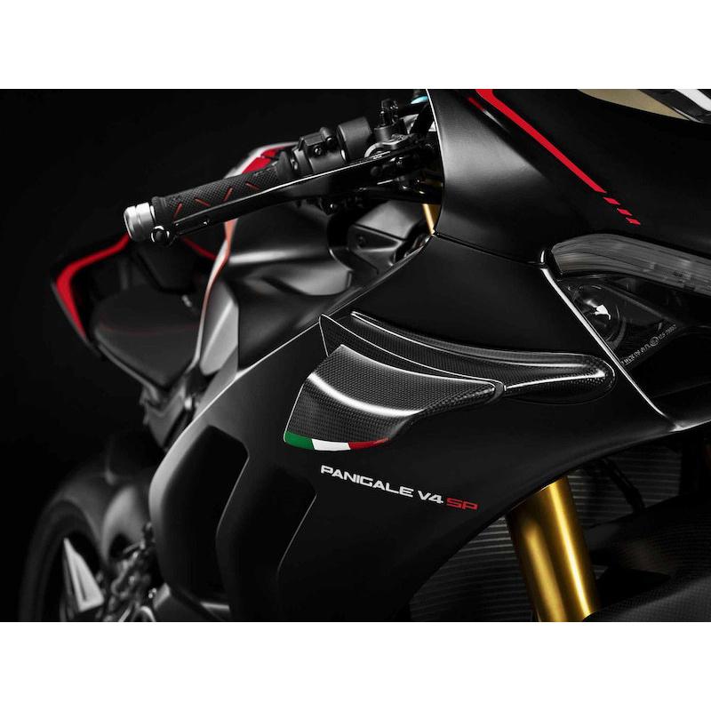 DUCATI パニガーレV4SP用 塗装済 純正レーシング ロアフェアリングset アクラポビッチ フルエキ スリップオン PanigaleV4SP ドゥカティ 97180653AE