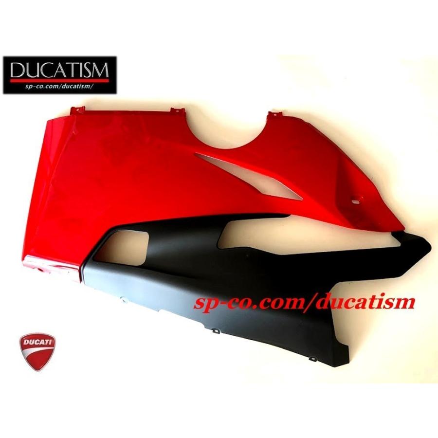Painted genuine racing lower fairing set for DUCATI Panigale V4R Akrapovic full exhaust slip-on Panigale V4R Ducati 97180654AB