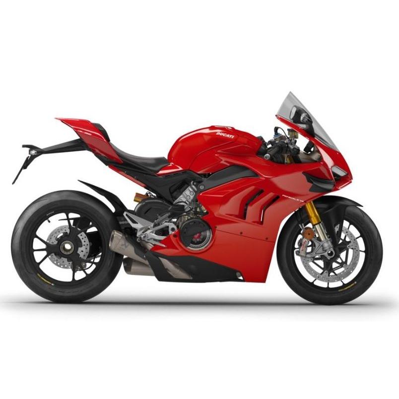 DUCATI PanigaleV4R V4 2020〜2024 +40mm クリア/スモーク 大型ウィンドスクリーン パニガーレV4 ドゥカティ純正品 97180831AA 97180831AB