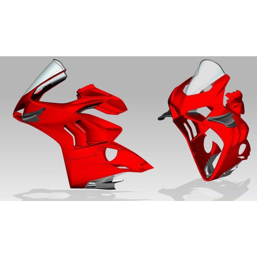 DUCATI パニガーレ V4R プラスチック製 ウィング 左右set Panigale V4/V4S 2020~ 97180841AA ドゥカティ 純正品 96981311AA