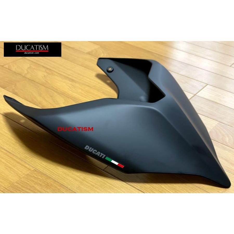 DUCATI StreetFighterV4 Dark Stealth マットブラック パッセンジャーシートカバー 純正 ストリートファイターV4 ダーク ステルス 97180941AA